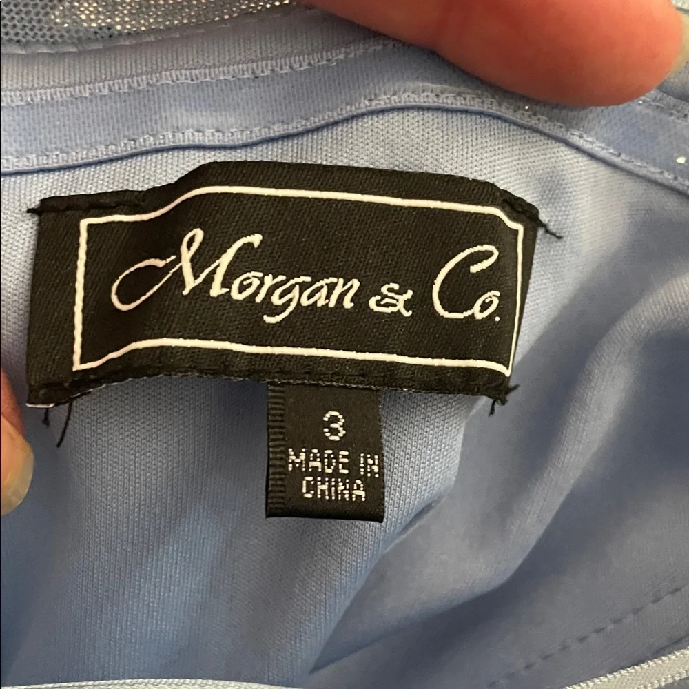 Morgan & Co. Light Blue Dress - Picture 2 of 6